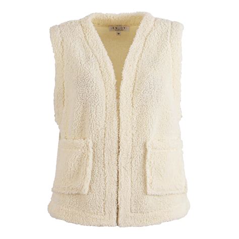 enjoy gilet teddy|teddy gilet uk.